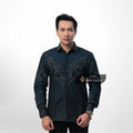 ARKANZA EXCLUSIVE KALA DWIPA Kemeja Batik Pria Lengan Panjang Slim Fit  Elegan Formal Casual Keren Katun Primissima Jahitan Presisi Kemeja Kerja  Pria Modern EXC